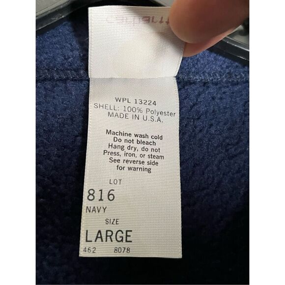 Vintage Carhartt Full Zip Fleece Double Face Made In USA Jacket - Picture 6 of 7